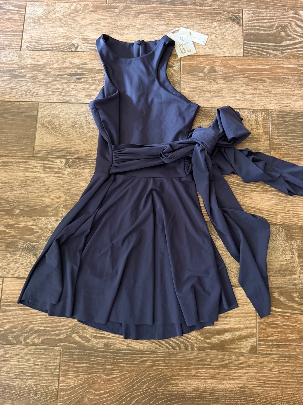 Port de bras Anthropologie xs nwt athletic dress ballet tie for waist